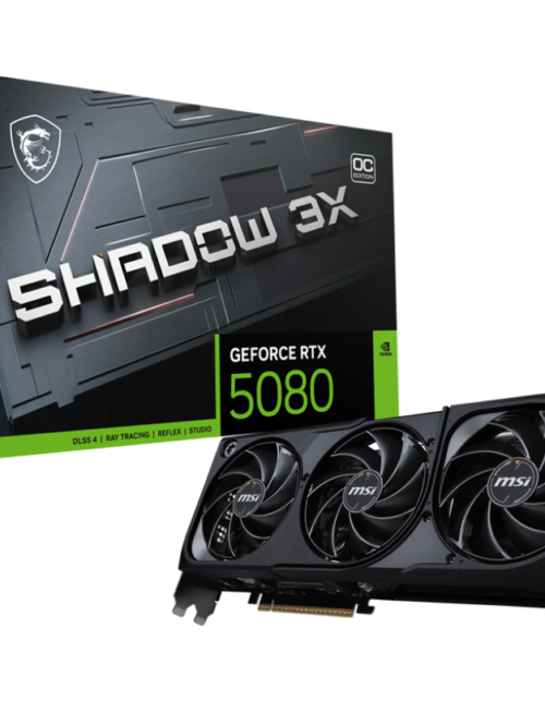 MSI 微星 GeForce RTX 5080 Shadow 3X OC 超頻版 16GB GDDR7 顯示卡